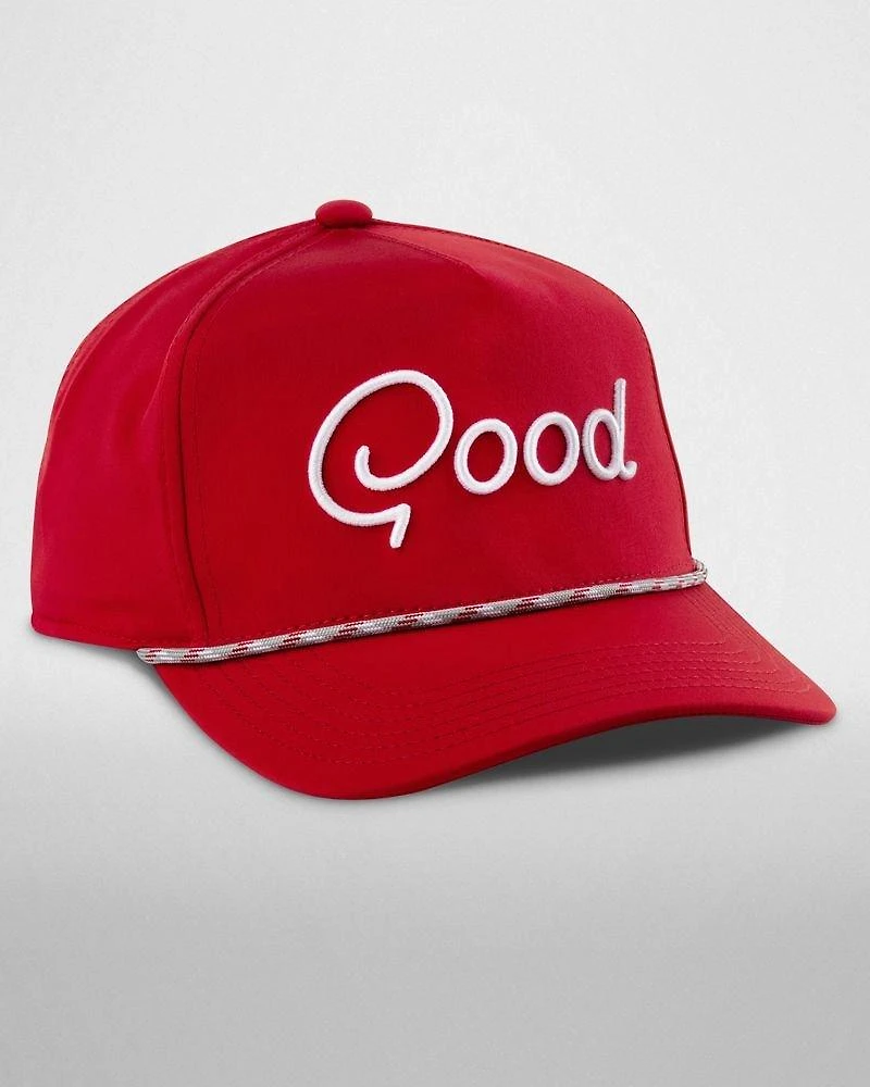 Men's Crimson Rope Cap