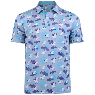 Men's RangeGoats Flying Goats Short Sleeve Polo