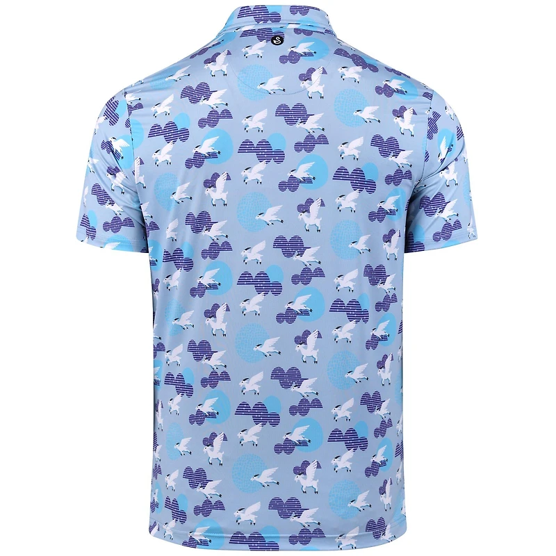 Men's RangeGoats Flying Goats Short Sleeve Polo