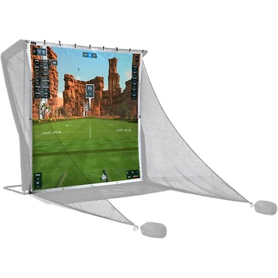 Sim Impact Screen with Bungee Cords