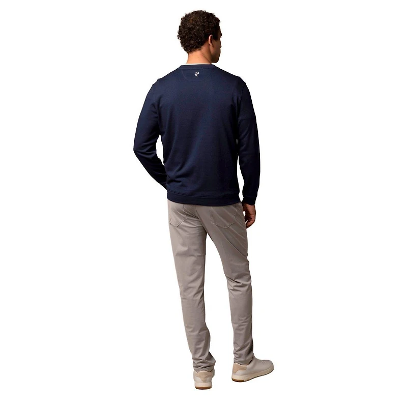 Men's Terry Twillback Crewneck