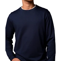 Men's Terry Twillback Crewneck