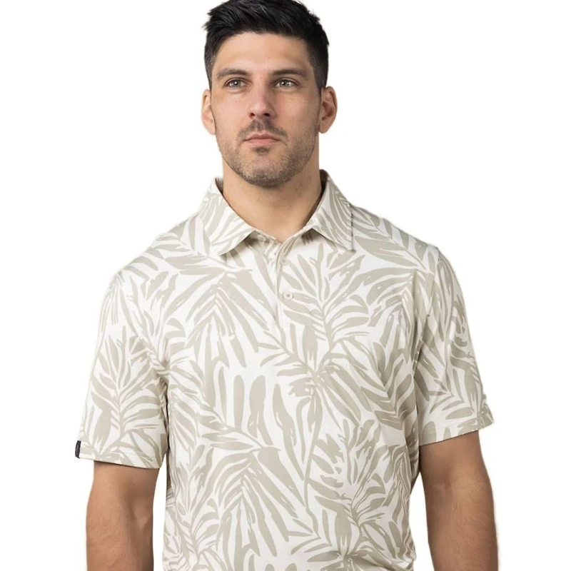 Men's Fronds Short Sleeve Polo