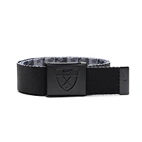 Men's Double Logo Crested Reversible Web Belt