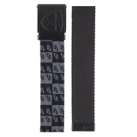 Men's Double Logo Crested Reversible Web Belt