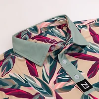 Men's Desert Bloom Short Sleeve Polo