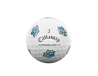 Limited Edition - Chrome Soft Golf Balls - Flowers