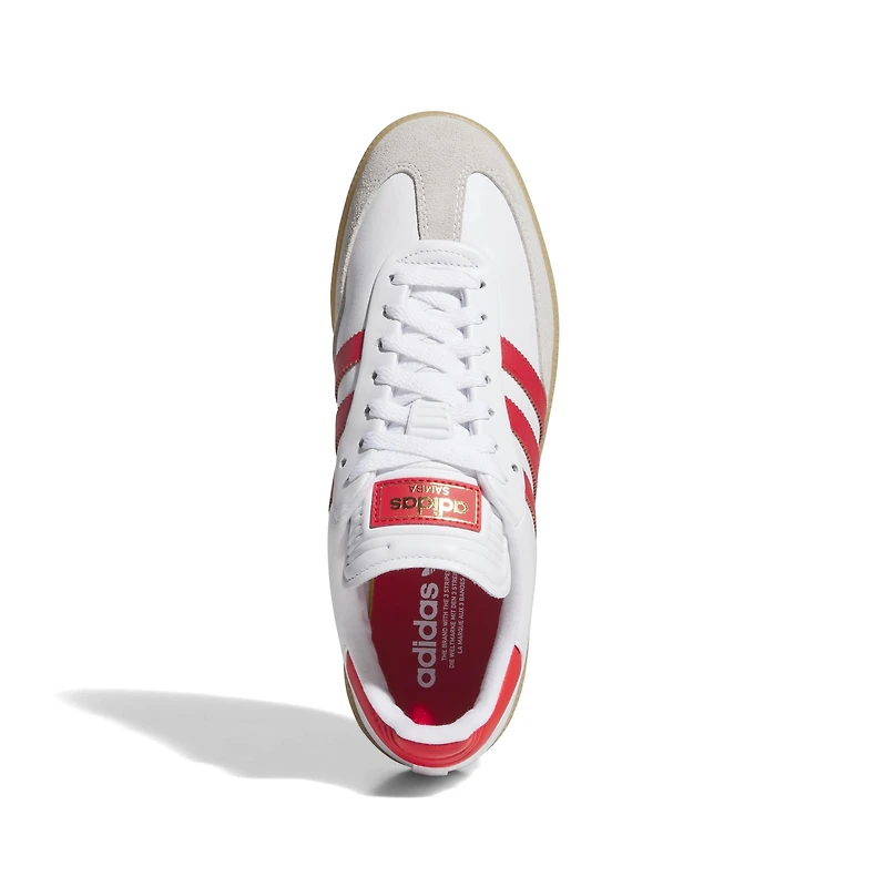 Samba Spikeless Golf Shoe - White/Red
