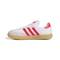 Samba Spikeless Golf Shoe - White/Red