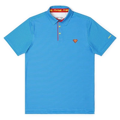 Men's Superman Logo Short Sleeve Polo