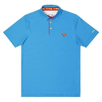 Men's Superman Logo Short Sleeve Polo