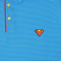 Men's Superman Logo Short Sleeve Polo