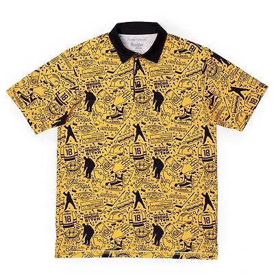 Men's Happy Gilmore Just Tap It Short Sleeve Polo