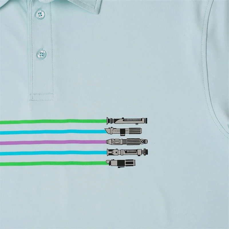 Men's Star Wars Jedi Stripes Short Sleeve Polo