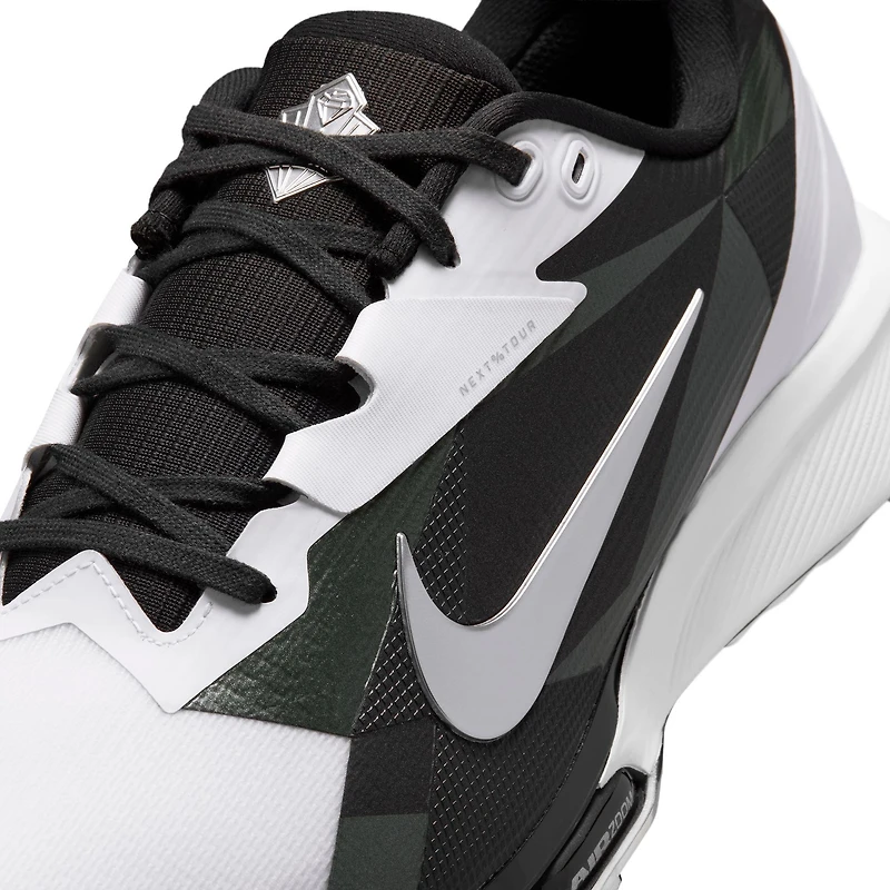 NXT Tour 3 NRG The Open Spikeless Golf Shoe - White/Black/Silver/Green
