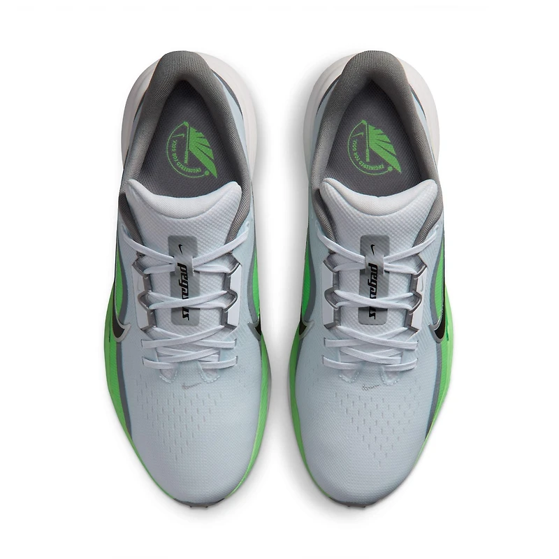 Pegasus 1 G Spikeless Golf Shoe - Grey/Green