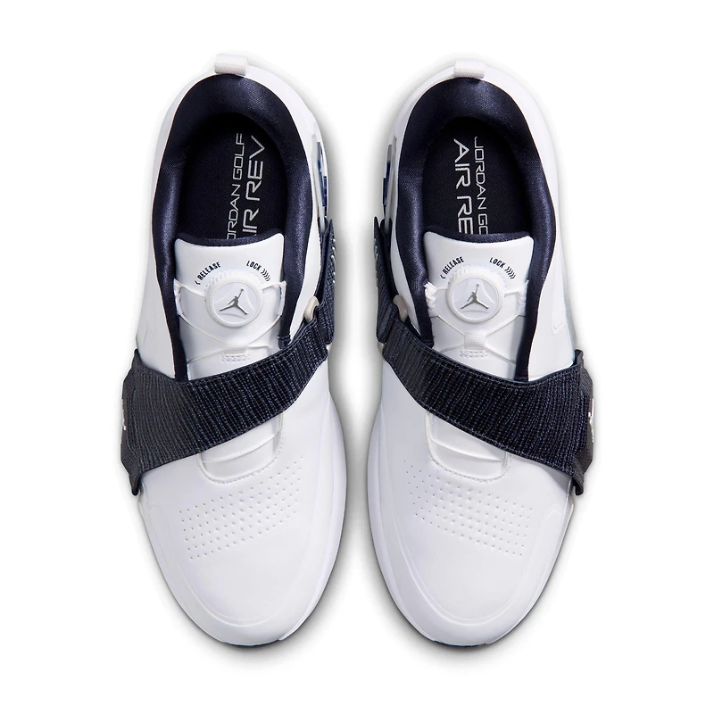 Jordan Air Rev Spikeless Golf Shoe - White/Navy