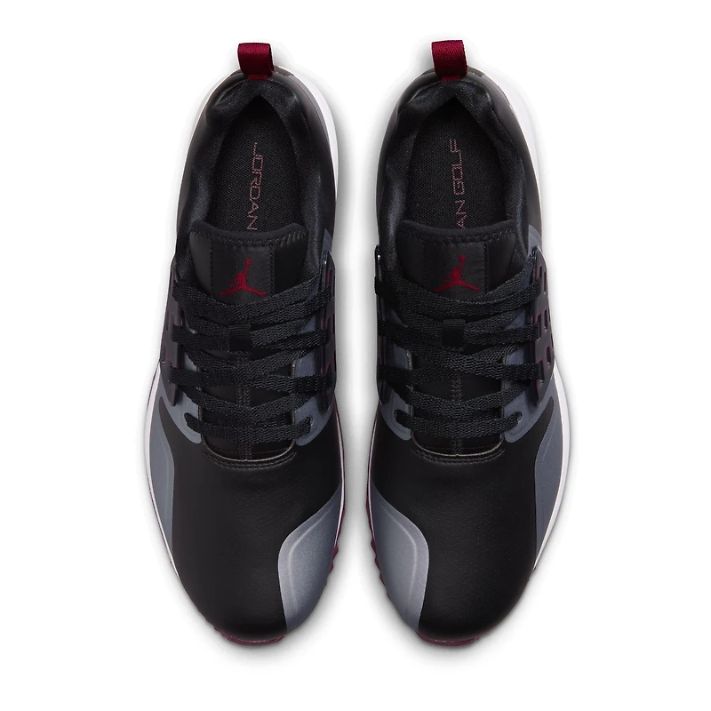 Air Jordan Grind Spikeless Golf Shoe - Black/Grey/Red