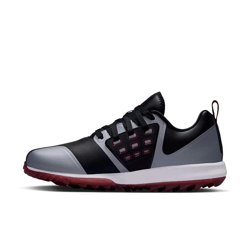 Air Jordan Grind Spikeless Golf Shoe - Black/Grey/Red