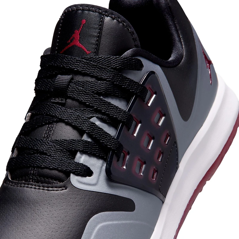 Air Jordan Grind Spikeless Golf Shoe - Black/Grey/Red