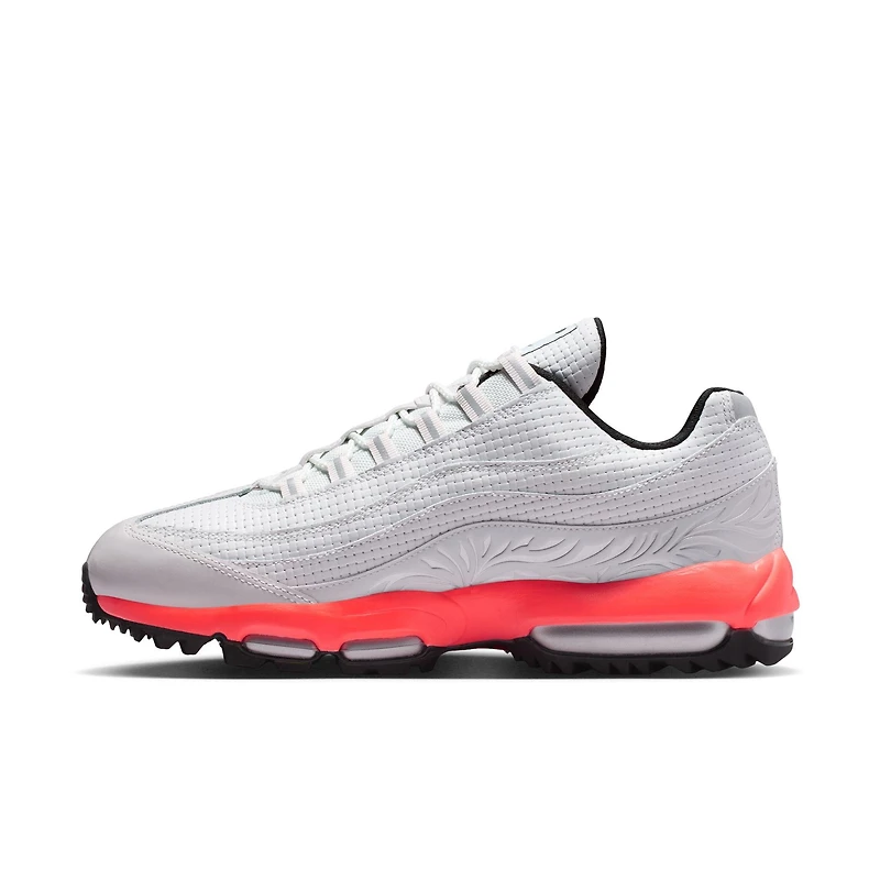 Air Max 95 G PGA Championship NRG Spikeless Golf Shoe - Off-White/Red