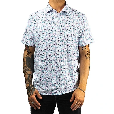 Men's Pool Party Short Sleeve Polo