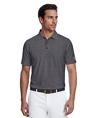 Men's Confetti Geo Printed Short Sleeve Polo