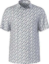Men's All Over Ombre Cocktail Printed Short Sleeve Polo