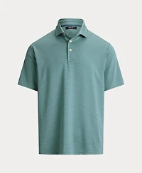 Men's Jersey Stripe Short Sleeve Polo