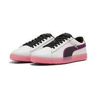 Men's PTC Suede G Spikeless Golf Shoe - White/Pink
