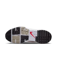 Tempo G Spikeless Golf Shoe - Off-White/Red