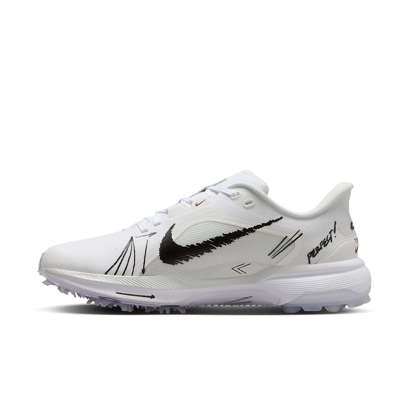Pegasus 1 Blueprint Spikeless Golf Shoe - White/Black