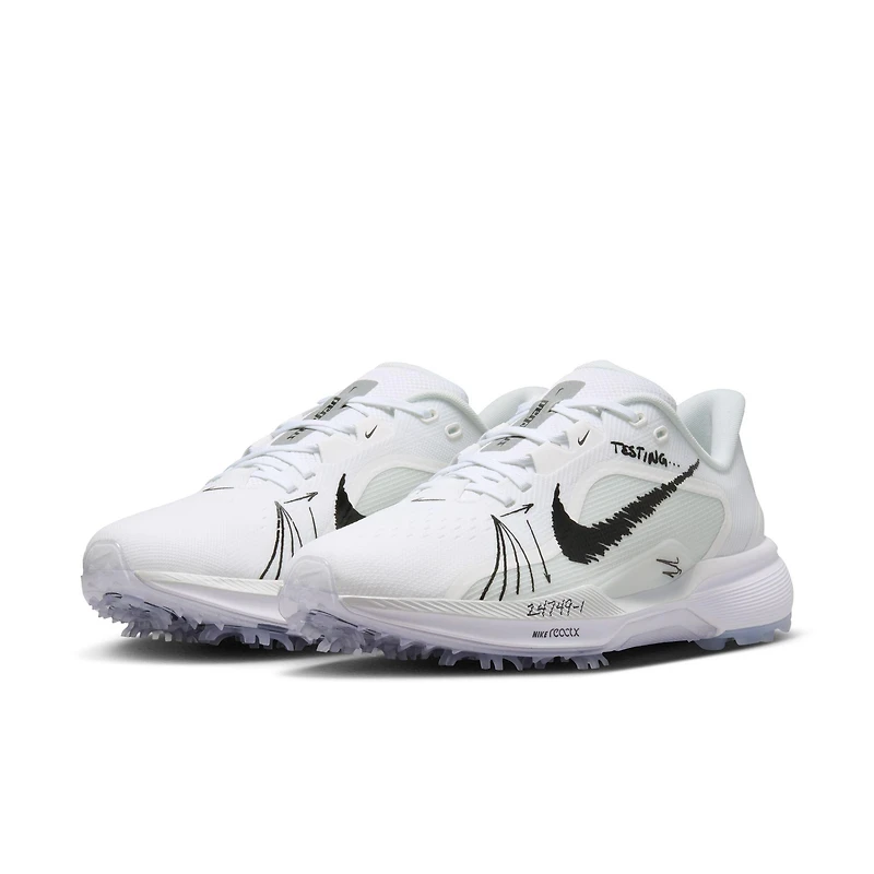 Pegasus 1 Blueprint Spikeless Golf Shoe - White/Black