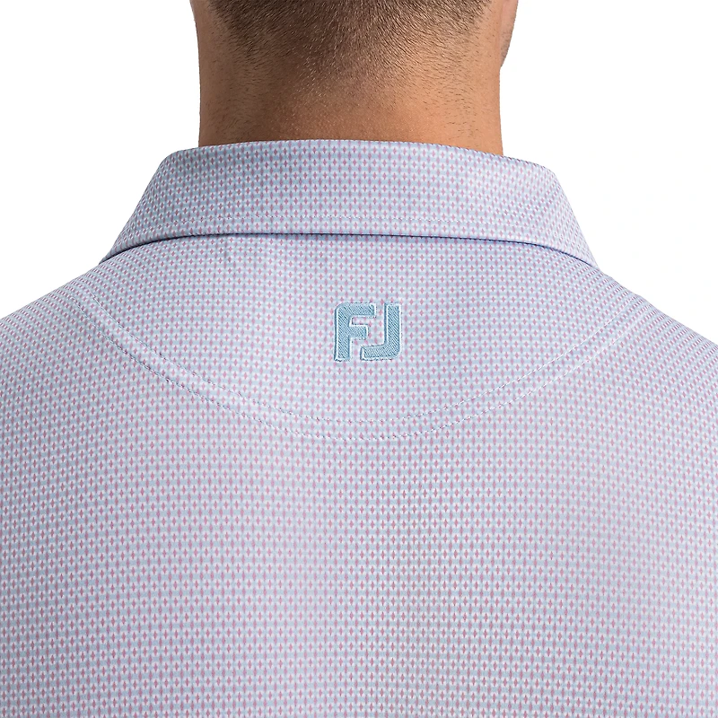 Men's Diamond Geo Short Sleeve Polo