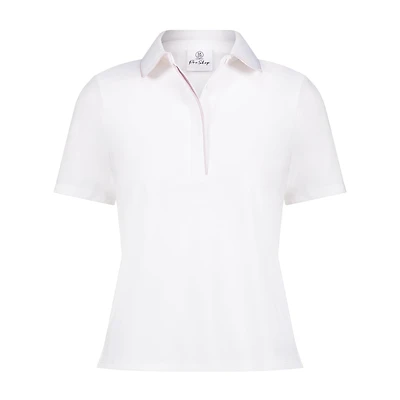 Women's Piping Short Sleeve Polo