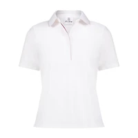 Women's Piping Short Sleeve Polo