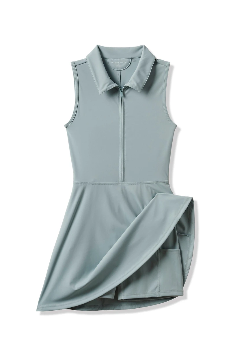 Women's Moveknit Zip Sleeveless Dress