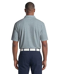 Men's Golf Bag Conversational Print Short Sleeve Polo