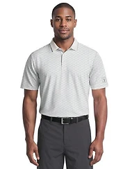 Men's Mini Golf Novelty Printed Short Sleeve Polo
