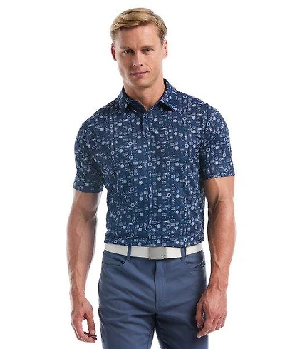 Men's All Weather Statement Print Short Sleeve Polo