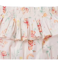 Baby Floral Smocked Waist Bloomers
