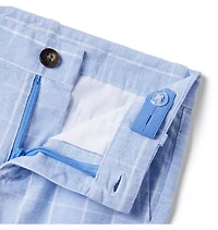 Tattersall Linen Short