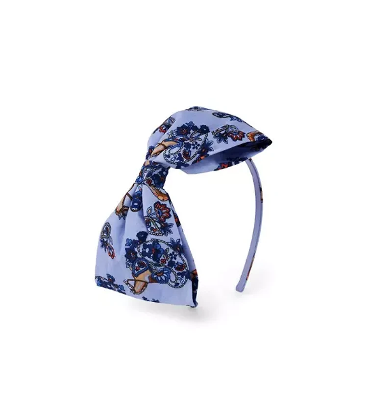 Paisley Equestrian Bow Headband