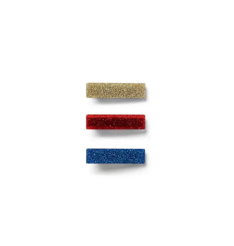 Glitter Barrette Set