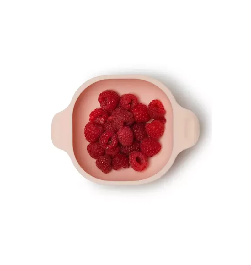 Loulou Lollipop Pink Silicone Snack Bowl