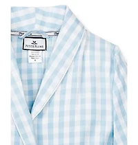 Petite Plume Gingham Robe
