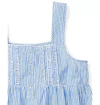 Petite Plume Women's Seersucker Charlotte Nightgown