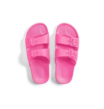 Freedom Moses Kid Glow Pink Slides