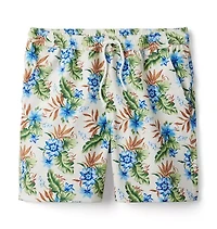 Dawne Florine Men's Tropical Floral Swim Trunk