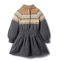 Fair Isle Sweater Dress